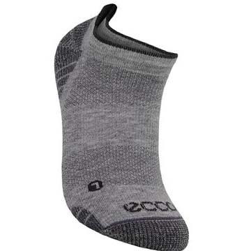 Women's Ecco Golf Low-cut Socks Socks Grey | USA 429MQZ